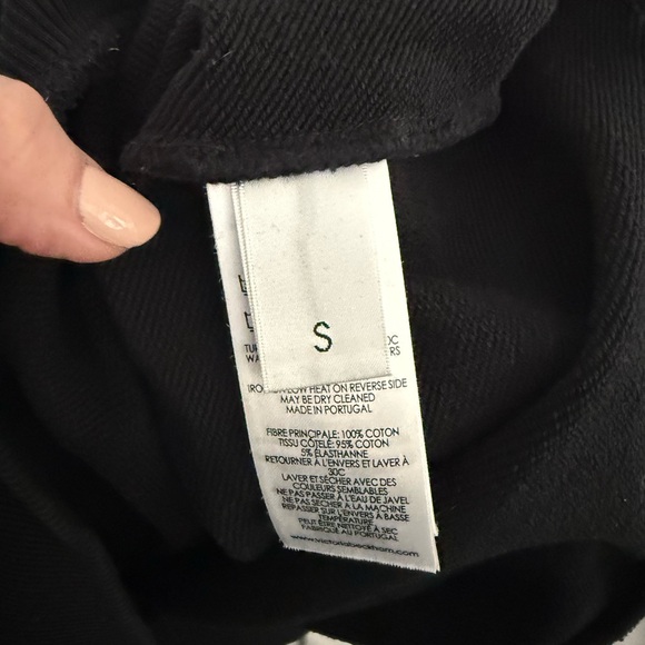 Victoria Beckham Black Sweatshirt with White Text - Picture 3 of 10
